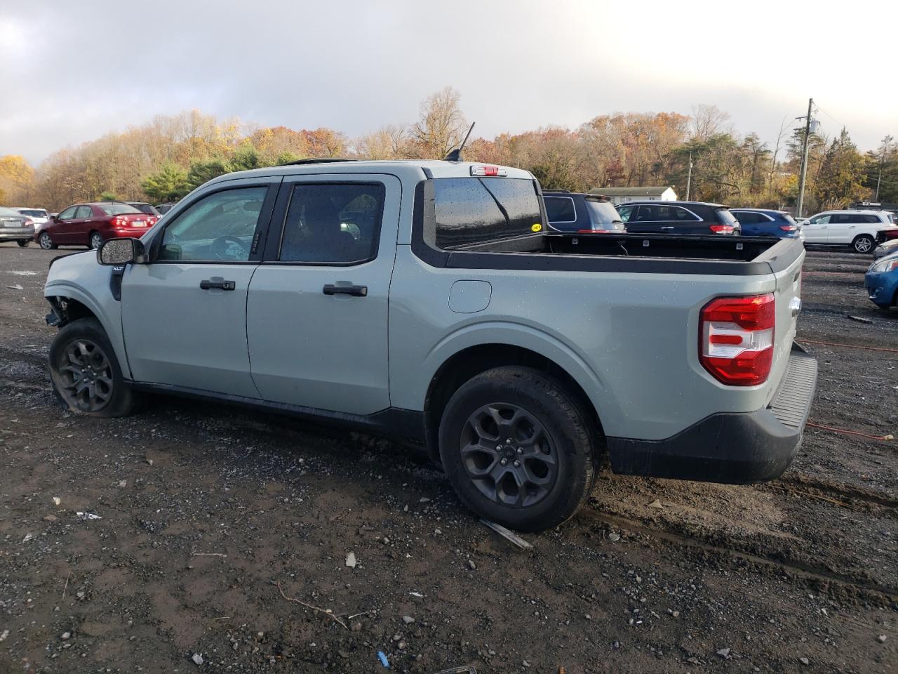2022 Ford Maverick VIN 3FTTW8F98NRA55674 Copart auction photo, front end / mechanical damage thumbnail 2