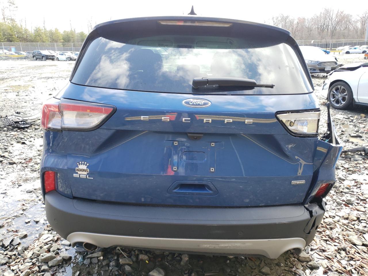 2022 Ford Escape VIN 1FMCU0CZ2NUA86788 Copart auction photo, front end / rear end damage thumbnail 6