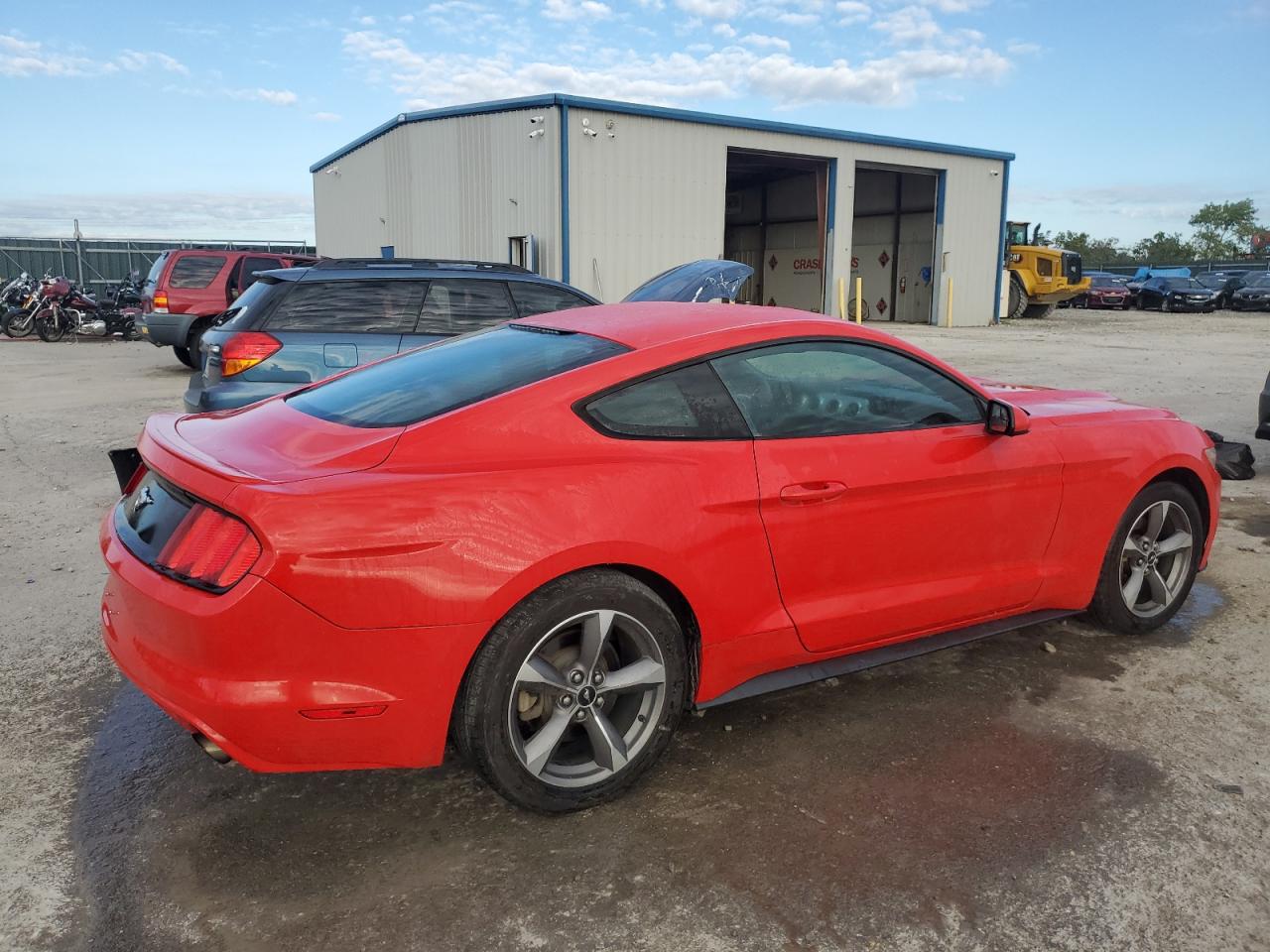 2017 Ford Mustang VIN 1FA6P8TH6H5353210 Copart auction photo, side damage thumbnail 3