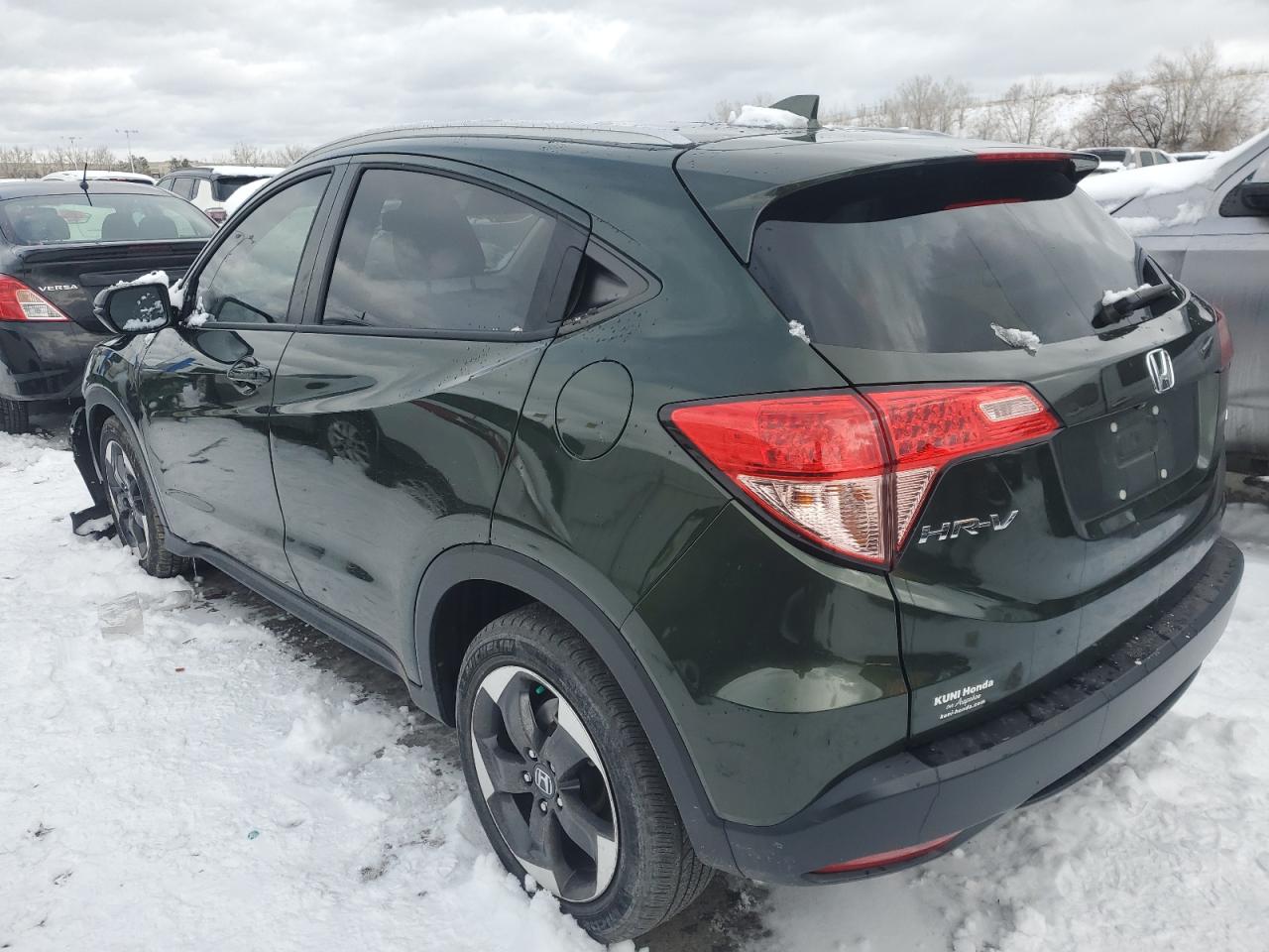 2018 Honda HR-V VIN 3CZRU6H70JM701159 Copart auction photo, front end / minor dent/scratches damage thumbnail 2