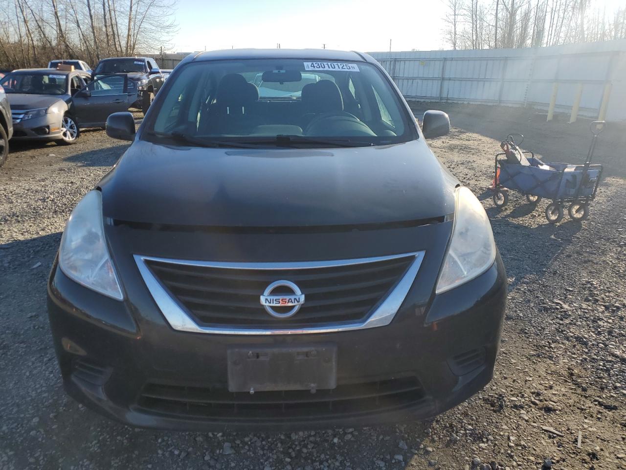2014 Nissan Versa VIN 3N1CN7AP5EL818324 Copart auction photo, side damage thumbnail 5