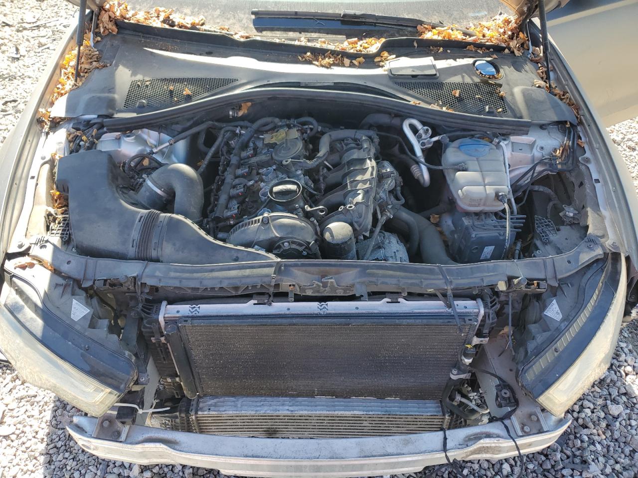 2014 Audi A6 VIN WAUGFAFC5EN013225 Copart auction photo, front end / rear end damage thumbnail 11