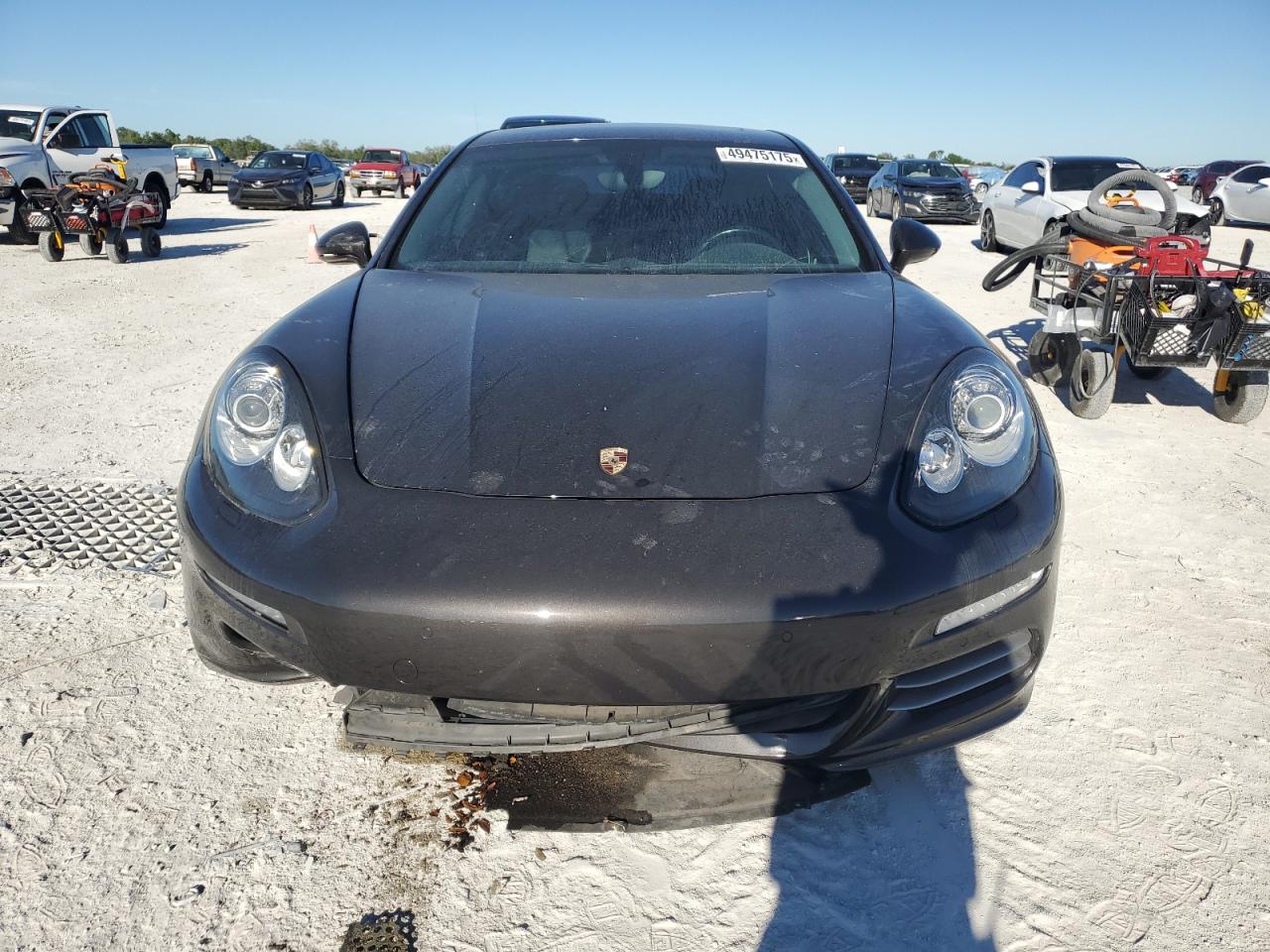 2015 Porsche Panamera VIN WP0AA2A77FL000948 Copart auction photo, front end / undercarriage damage thumbnail 5
