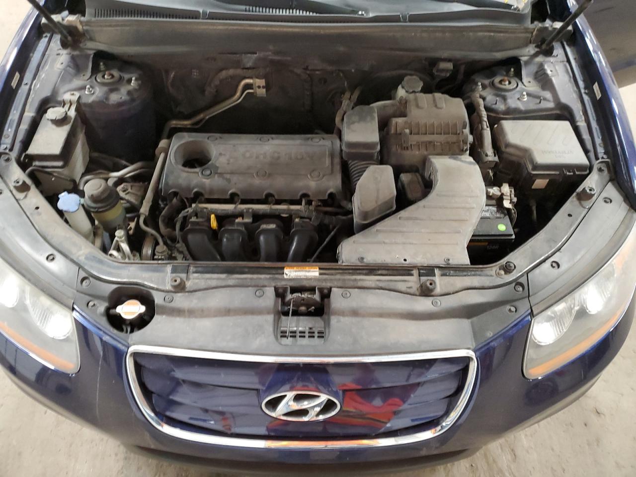 2010 Hyundai Santa Fe VIN 5NMSG3AB4AH382377 Copart auction photo, mechanical / hail damage thumbnail 12