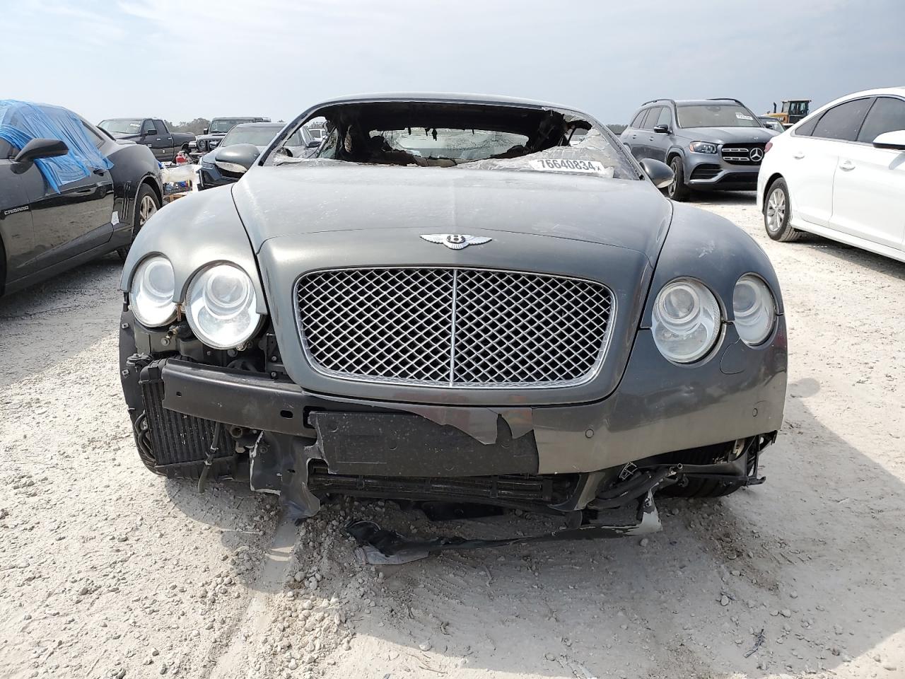 2005 Bentley Continental VIN SCBCR63W95C028121 Copart auction photo, burn - interior damage thumbnail 5