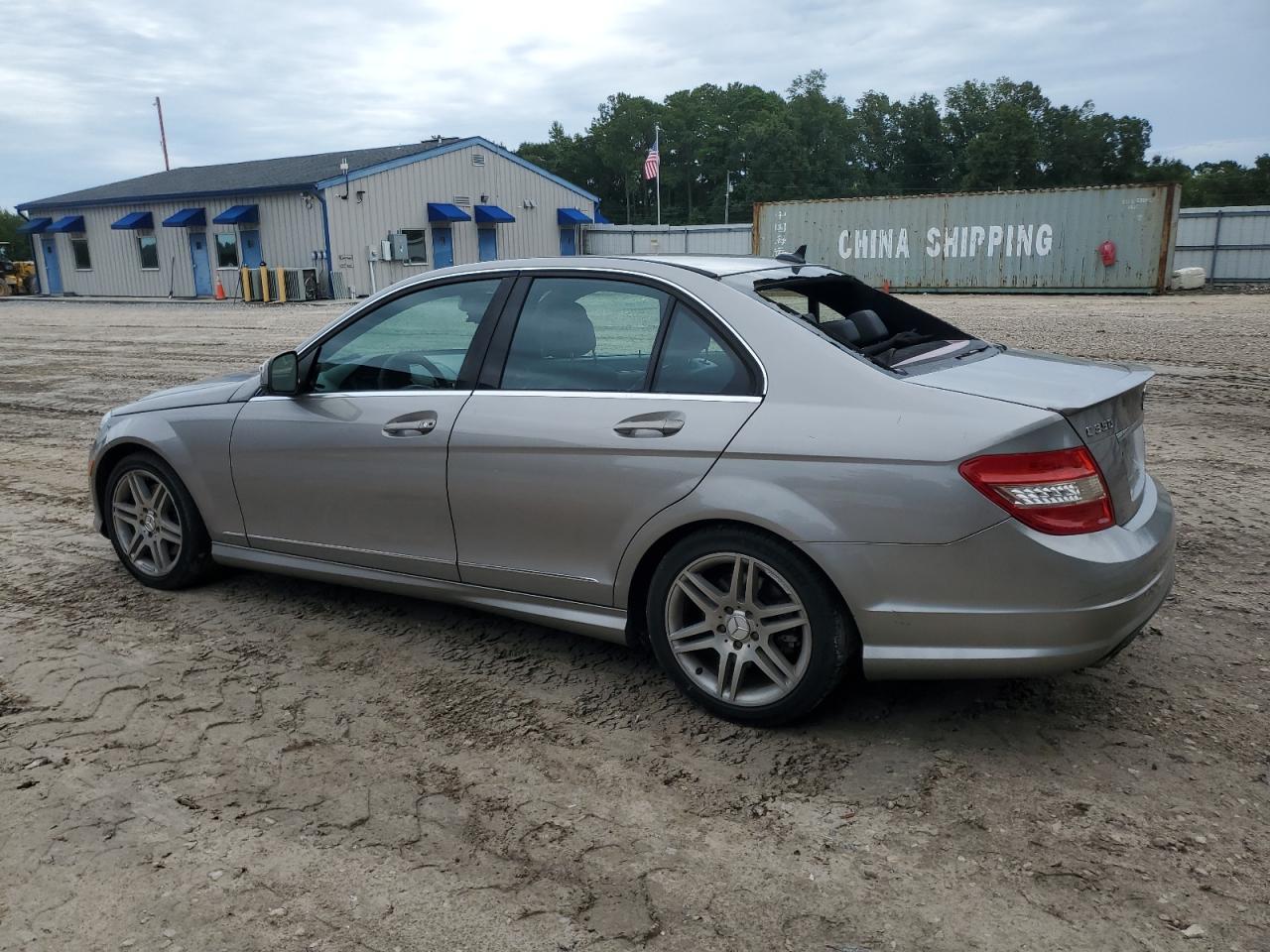 2008 Mercedes-Benz C-klasse VIN WDDGF56X28F034373 Copart auction photo, front end / rear end damage thumbnail 2