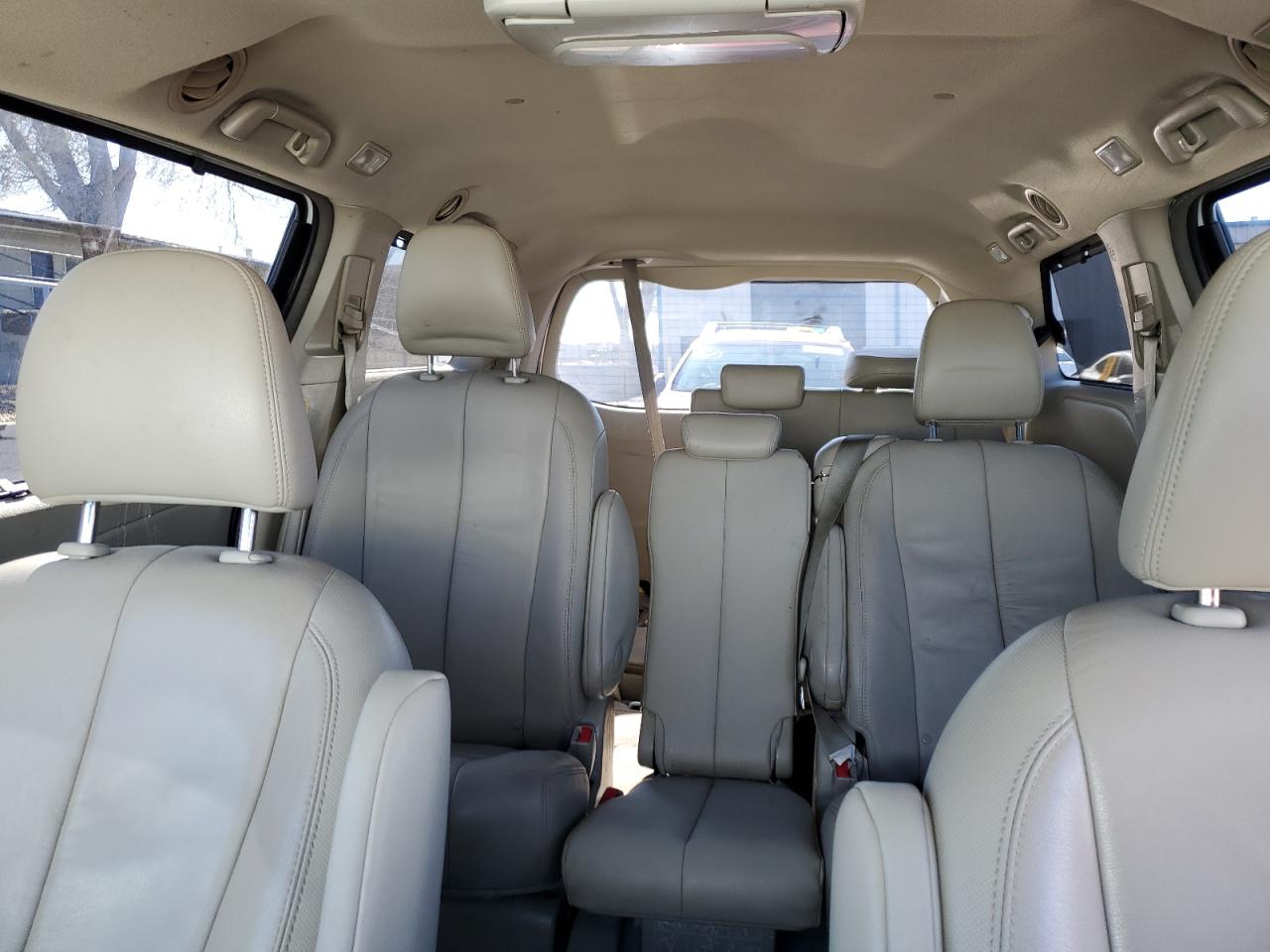 2014 Toyota Sienna VIN 5TDYK3DC8ES468114 Copart auction photo, rear end damage thumbnail 10