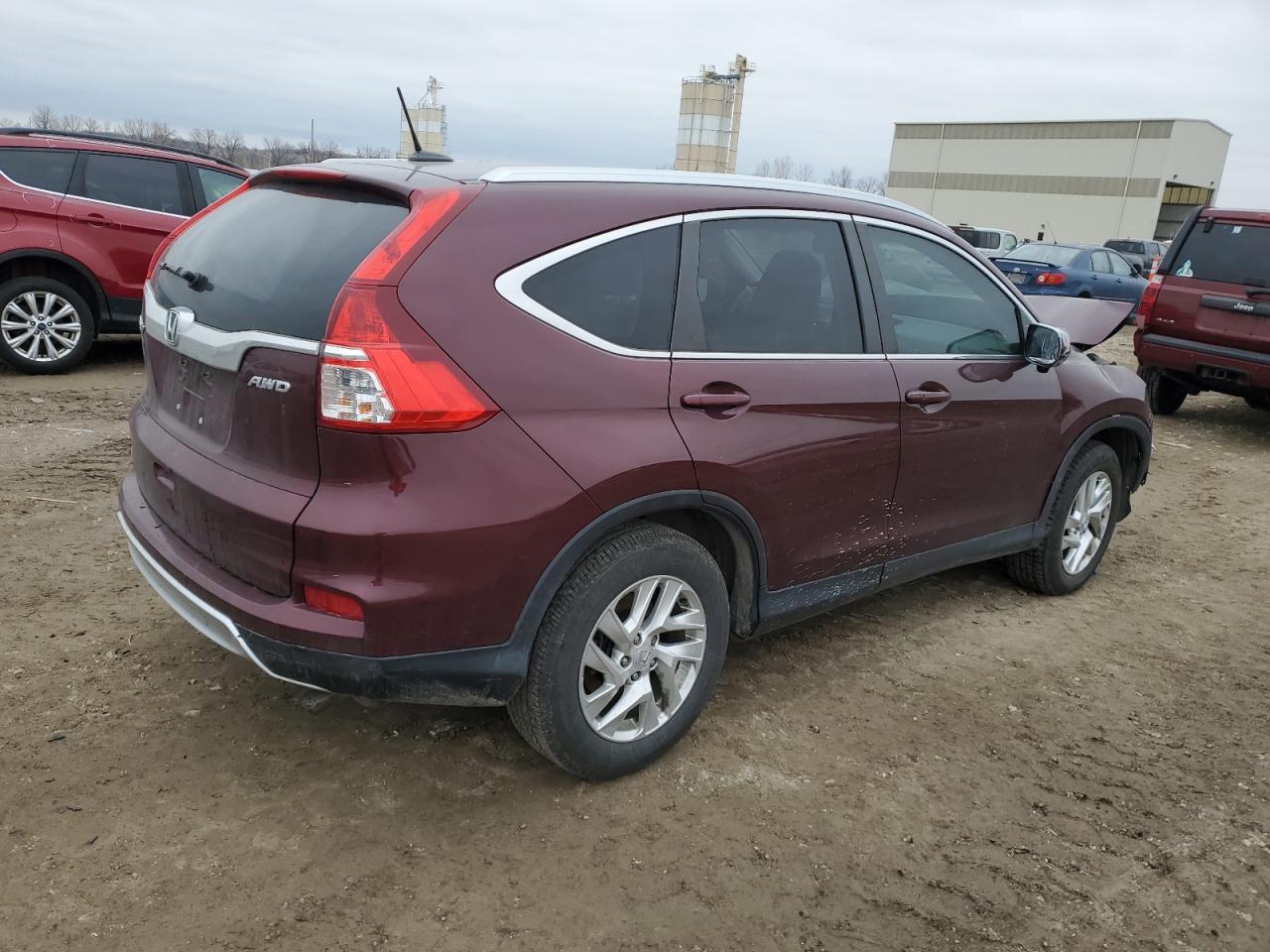 2015 Honda CR-V VIN 5J6RM4H76FL064209 Copart auction photo, front end damage thumbnail 3