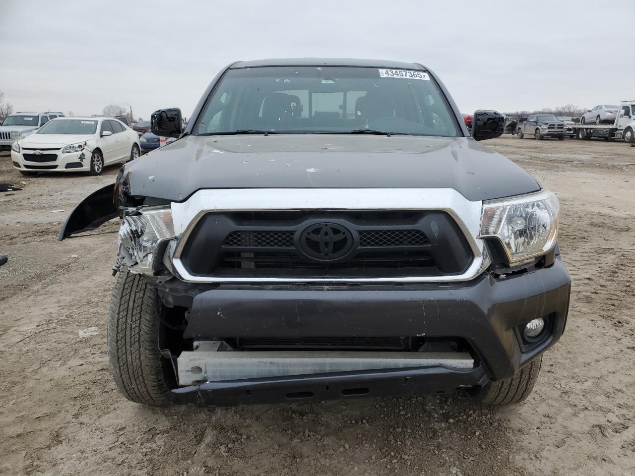 2014 Toyota Tacoma VIN 3TMMU4FNXEM071064 Copart auction photo, front end damage thumbnail 5