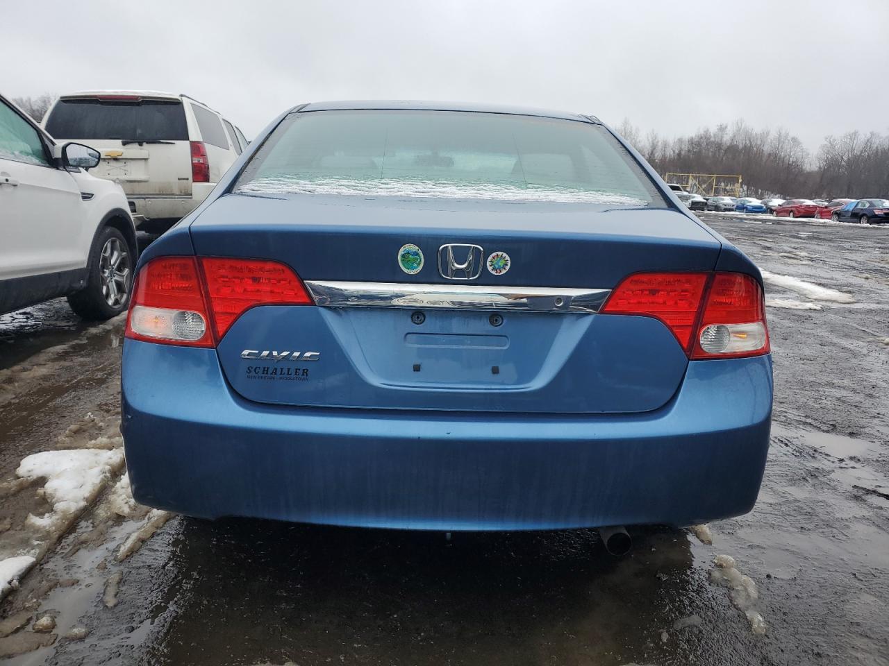 2010 Honda Civic VIN 2HGFA1F58AH318270 Copart auction photo, front end damage thumbnail 6