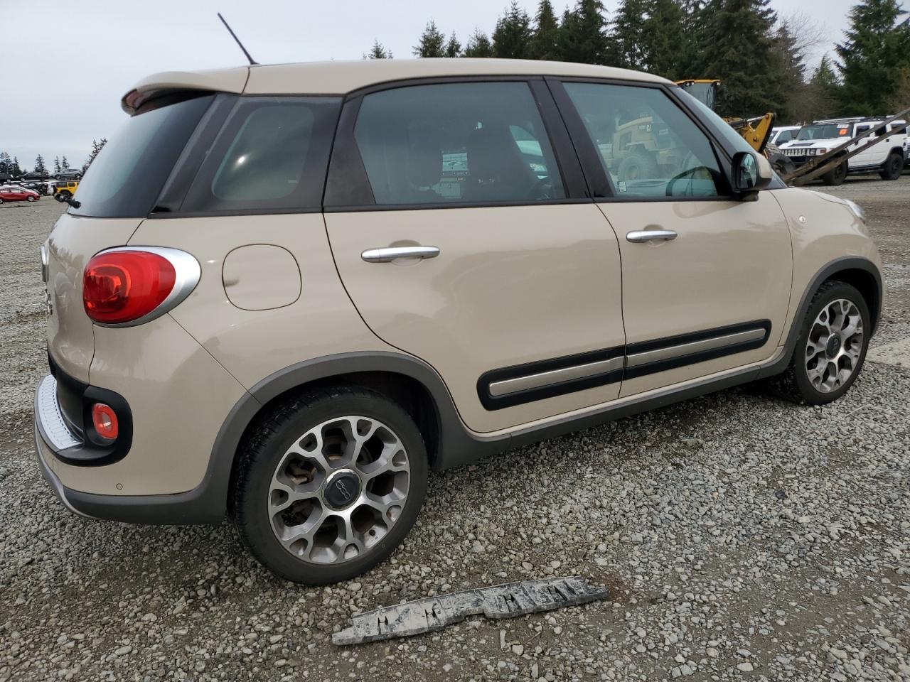 2014 Fiat 500 VIN ZFBCFADH3EZ018502 Copart auction photo, mechanical damage thumbnail 3