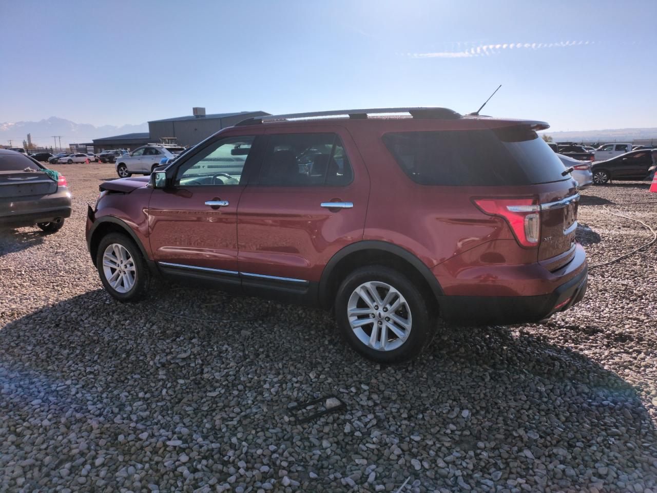 2013 Ford Explorer VIN 1FM5K8D80DGA93397 Copart auction photo, front end damage thumbnail 2