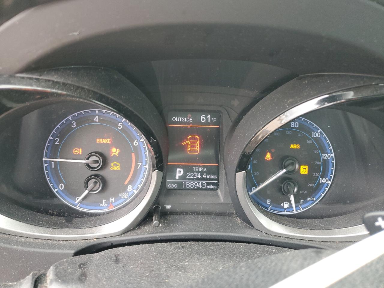 2014 Toyota Corolla VIN 5YFBURHE3EP017888 Copart auction photo, front end / minor dent/scratches damage thumbnail 9