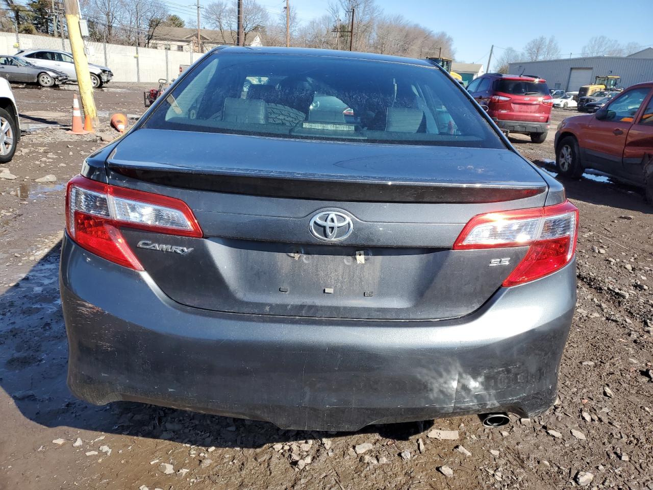 2012 Toyota Camry VIN 4T1BF1FK0CU186699 Copart auction photo, front end / side damage thumbnail 6