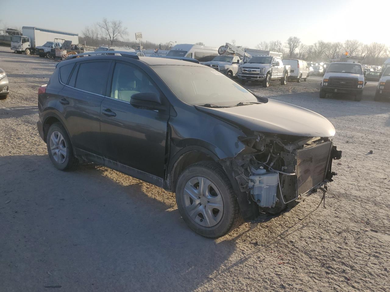 2015 Toyota RAV 4 VIN 2T3BFREV8FW284904 Copart auction photo, front end damage thumbnail 4