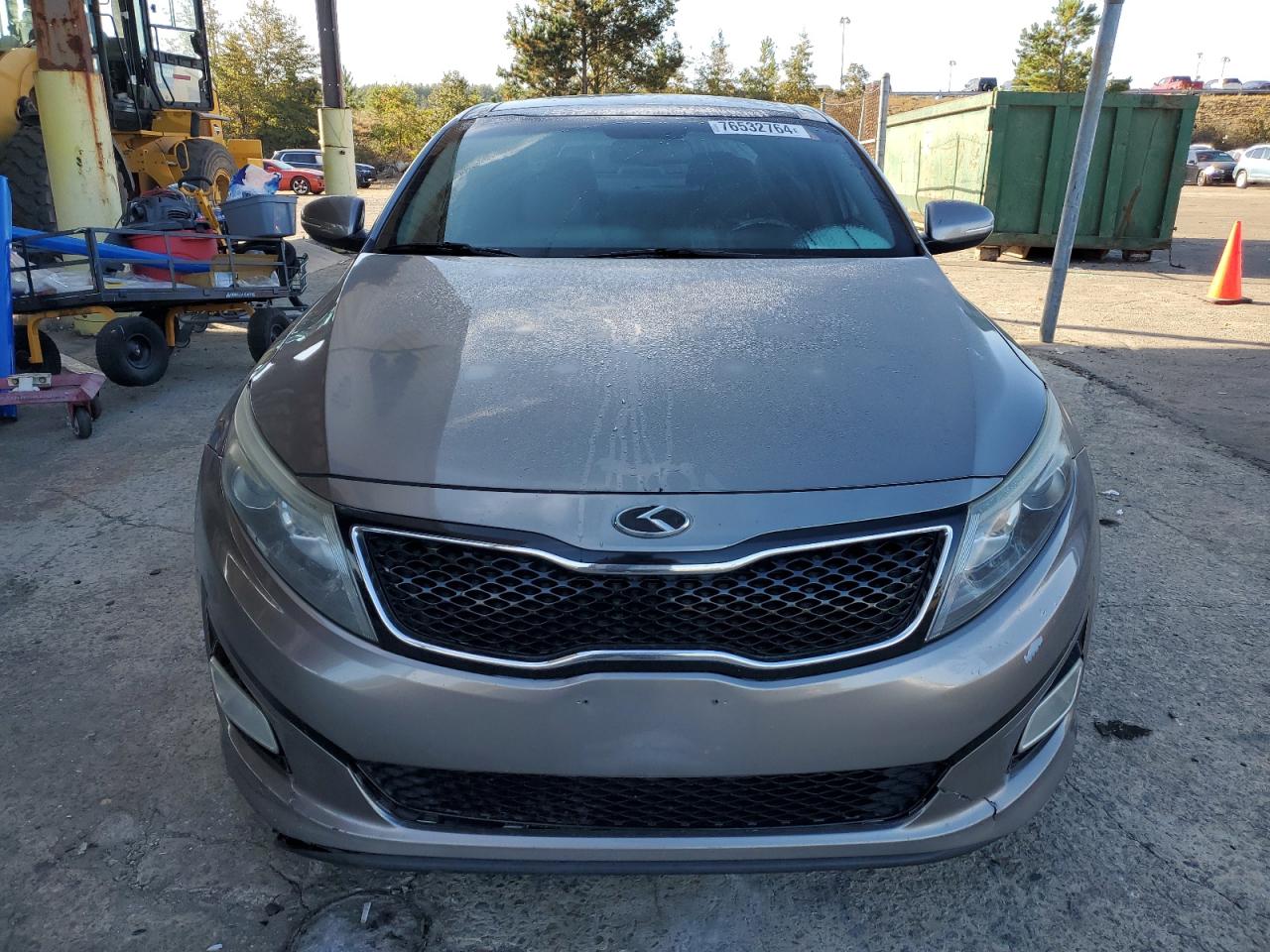 2015 KIA Optima VIN 5XXGN4A77FG437861 Copart auction photo, rear end / side damage thumbnail 5