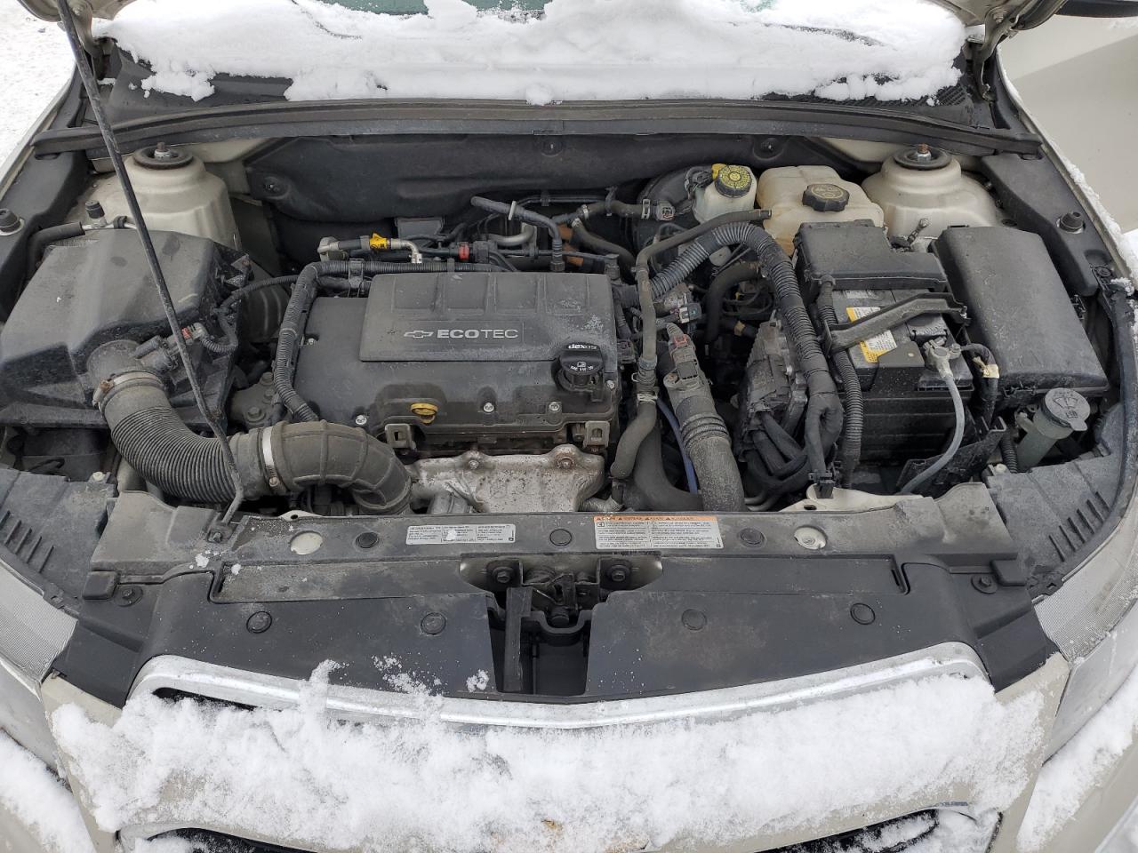 2016 Chevrolet Cruze VIN 1G1PE5SB4G7151221 Copart auction photo, side / front end damage thumbnail 11