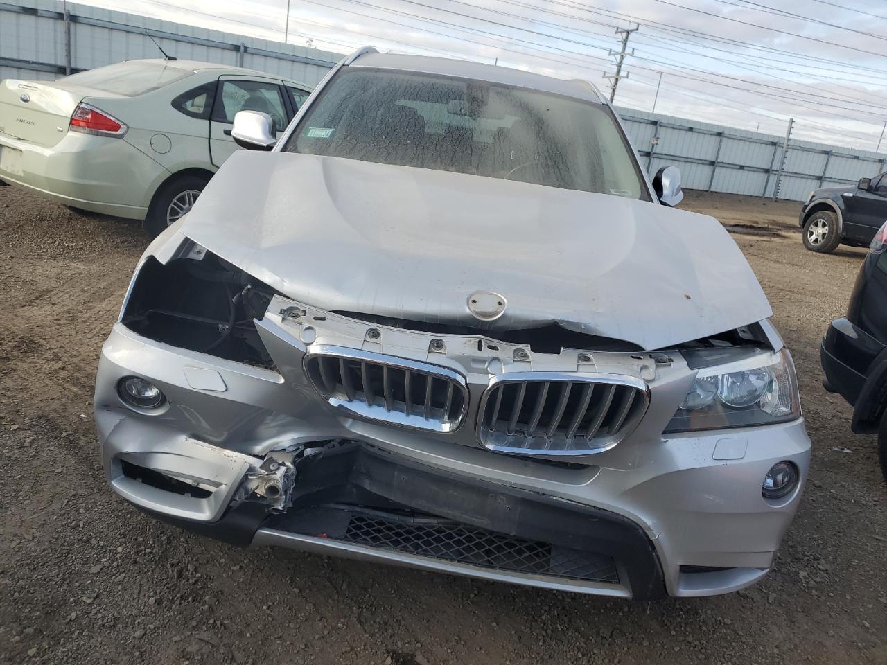 2013 BMW X3 VIN 5UXWX9C5XD0A27716 Copart auction photo, front end / rear end damage thumbnail 5