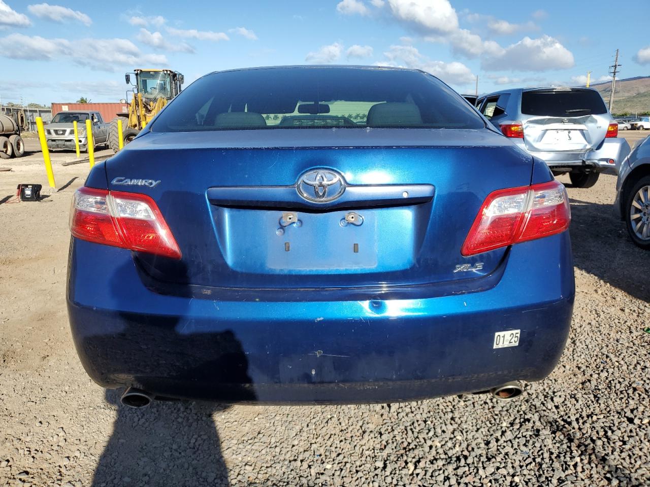 2008 Toyota Camry VIN JTNBK46K483034144 Copart auction photo, front end / rear end damage thumbnail 6