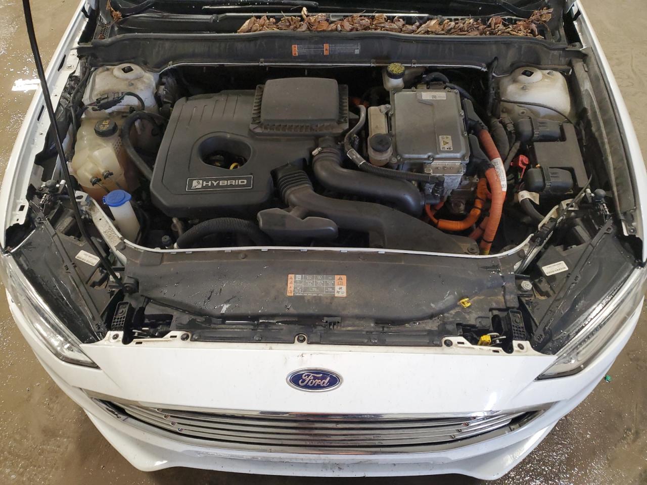 2018 Ford Fusion VIN 3FA6P0RU0JR248297 Copart auction photo, side damage thumbnail 11