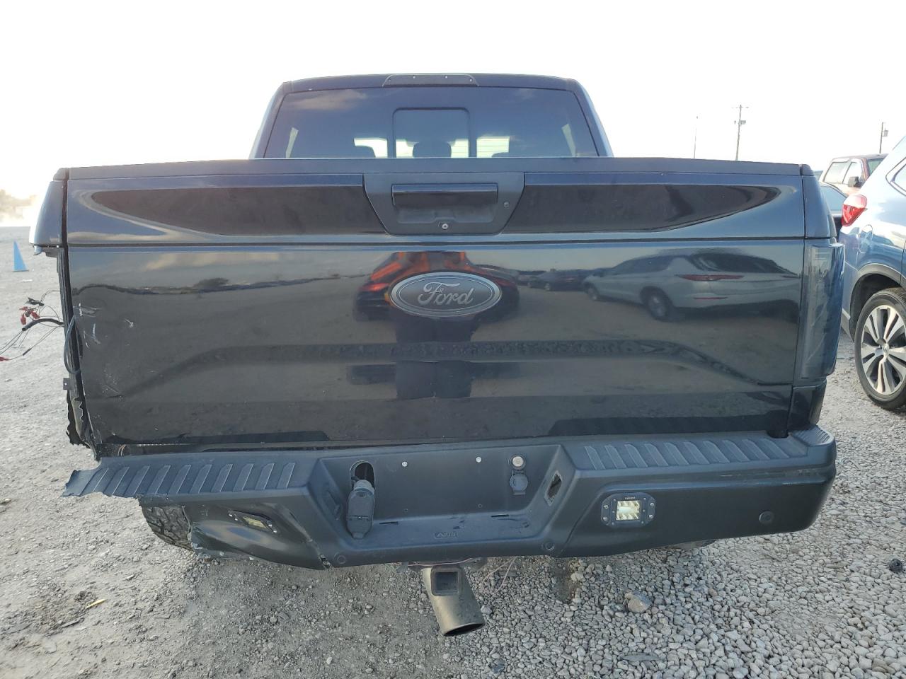 2016 Ford F-150 VIN 1FTEW1CG8GKE60198 Copart auction photo, rear end / front end damage thumbnail 6