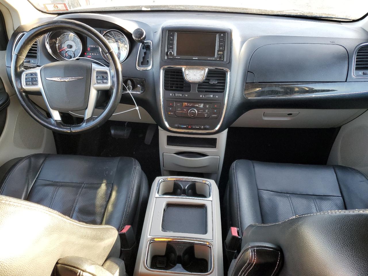 2012 Chrysler Town & Country VIN 2C4RC1BG0CR212910 Copart auction photo, rear end / front end damage thumbnail 8