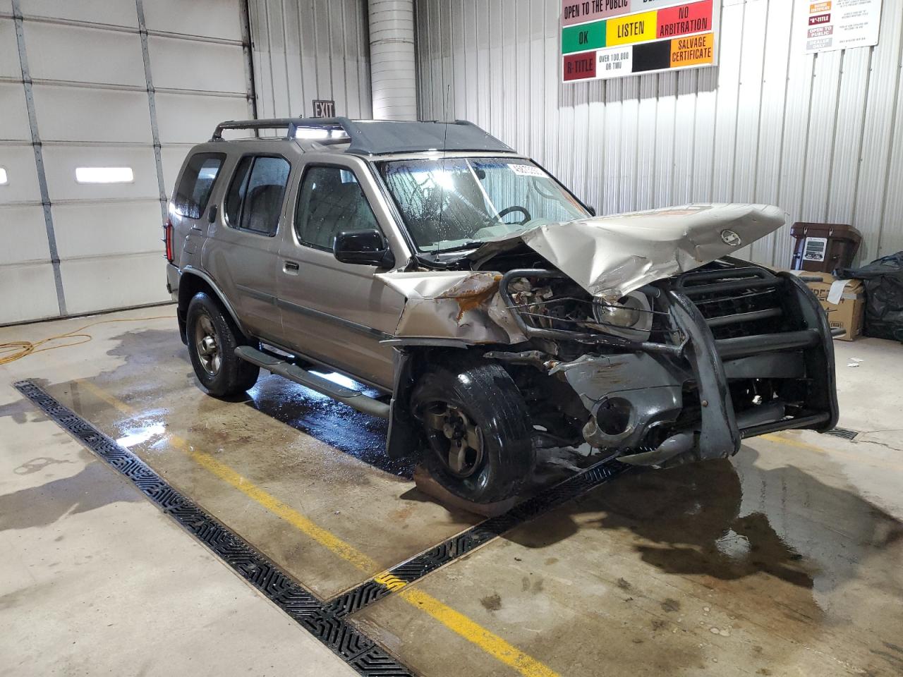 2003 Nissan XTerra VIN 5N1ED28Y73C643508 Copart auction photo, front end / mechanical damage thumbnail 4
