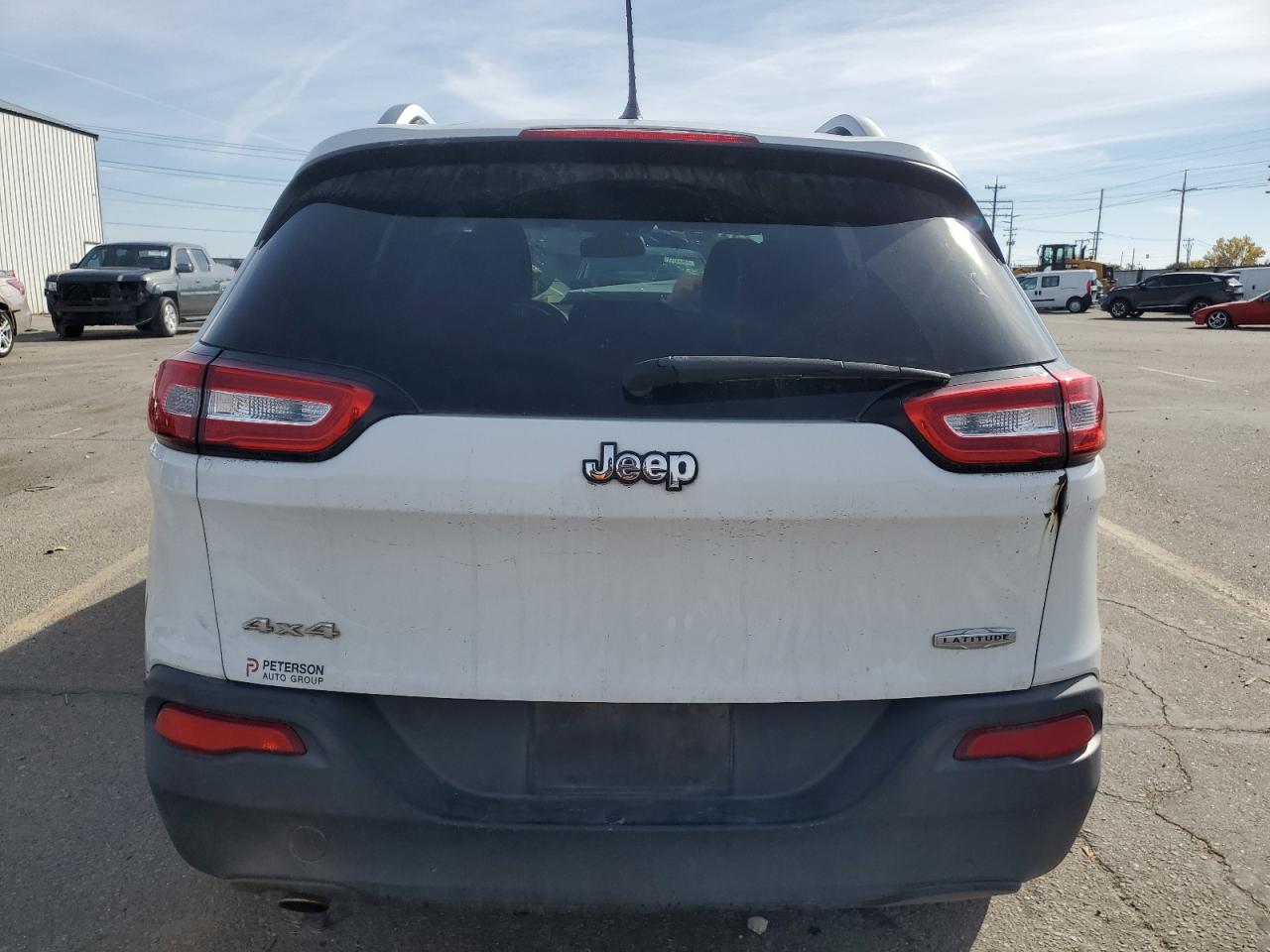 2014 Jeep Grand Cherokee VIN 1C4PJMCB8EW208342 Copart auction photo, front end / mechanical damage thumbnail 6