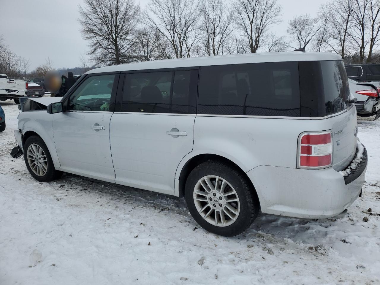 2013 Ford Flex VIN 2FMHK6C87DBD26752 Copart auction photo, front end / minor dent/scratches damage thumbnail 2