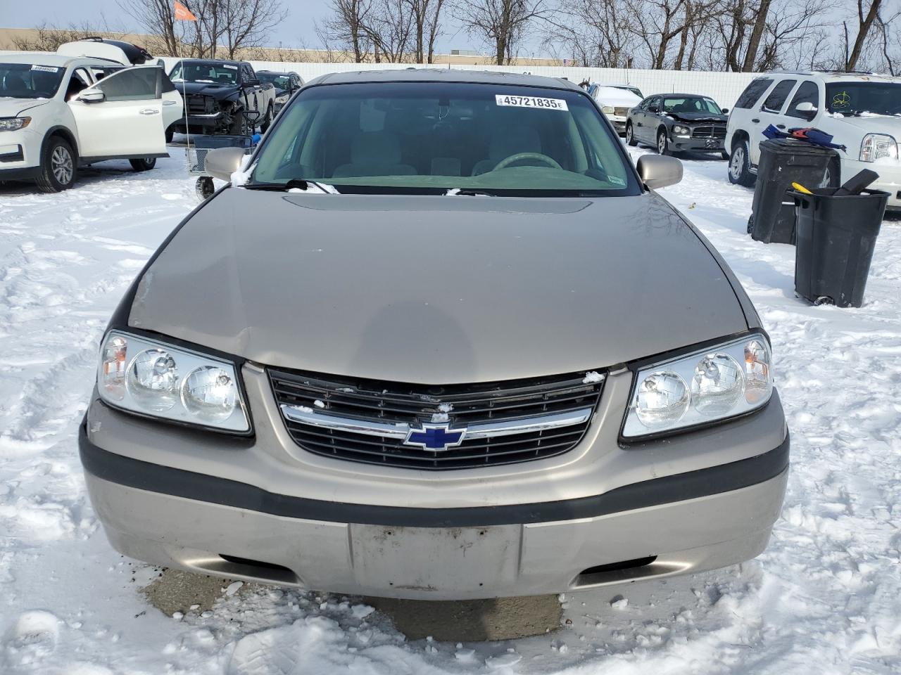 2001 Chevrolet Impala VIN 2G1WF52E819235292 Copart auction photo, side damage thumbnail 5