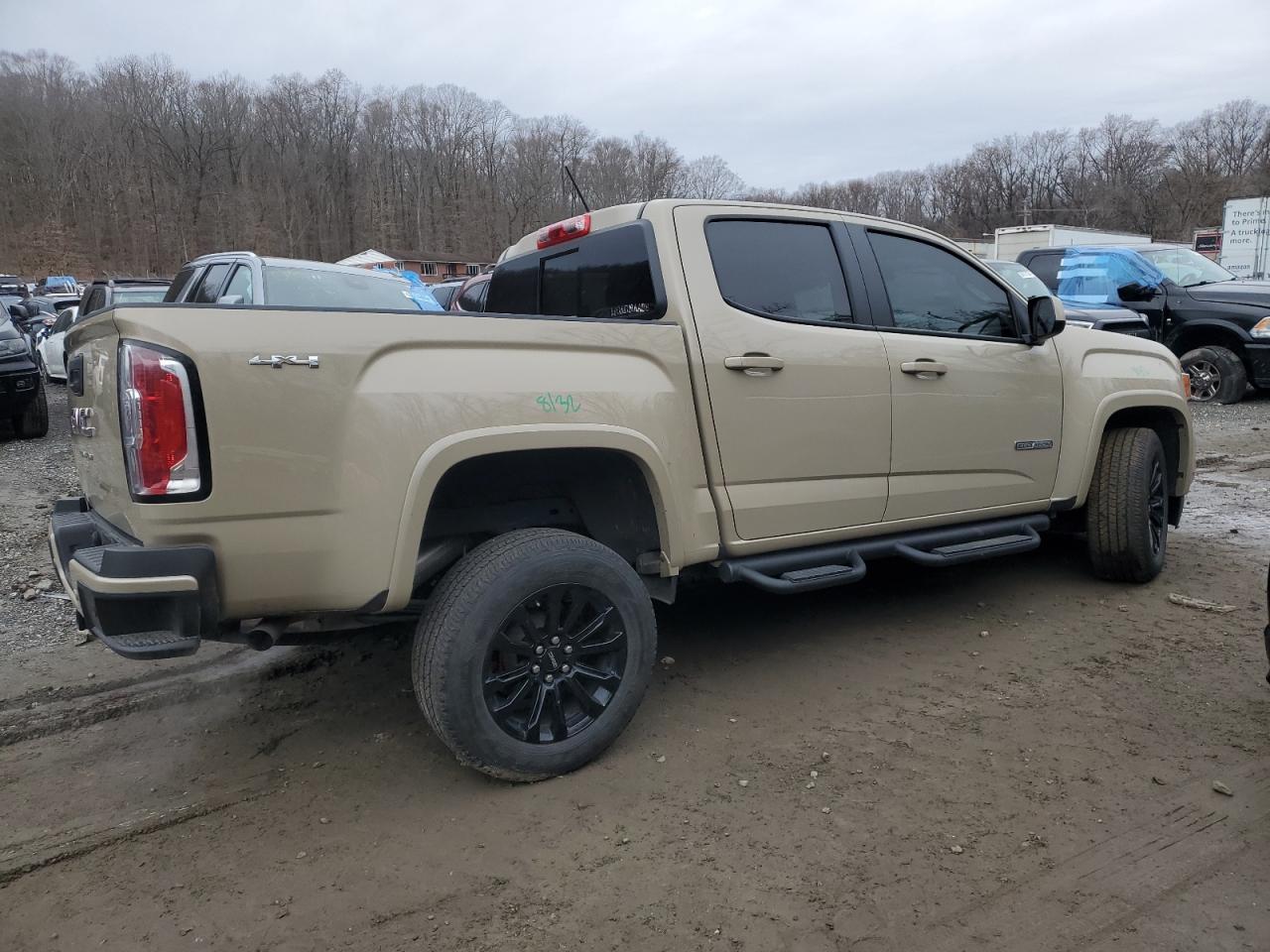 2022 GMC Canyon VIN 1GTG6CEN5N1133194 Copart auction photo, undercarriage / side damage thumbnail 3