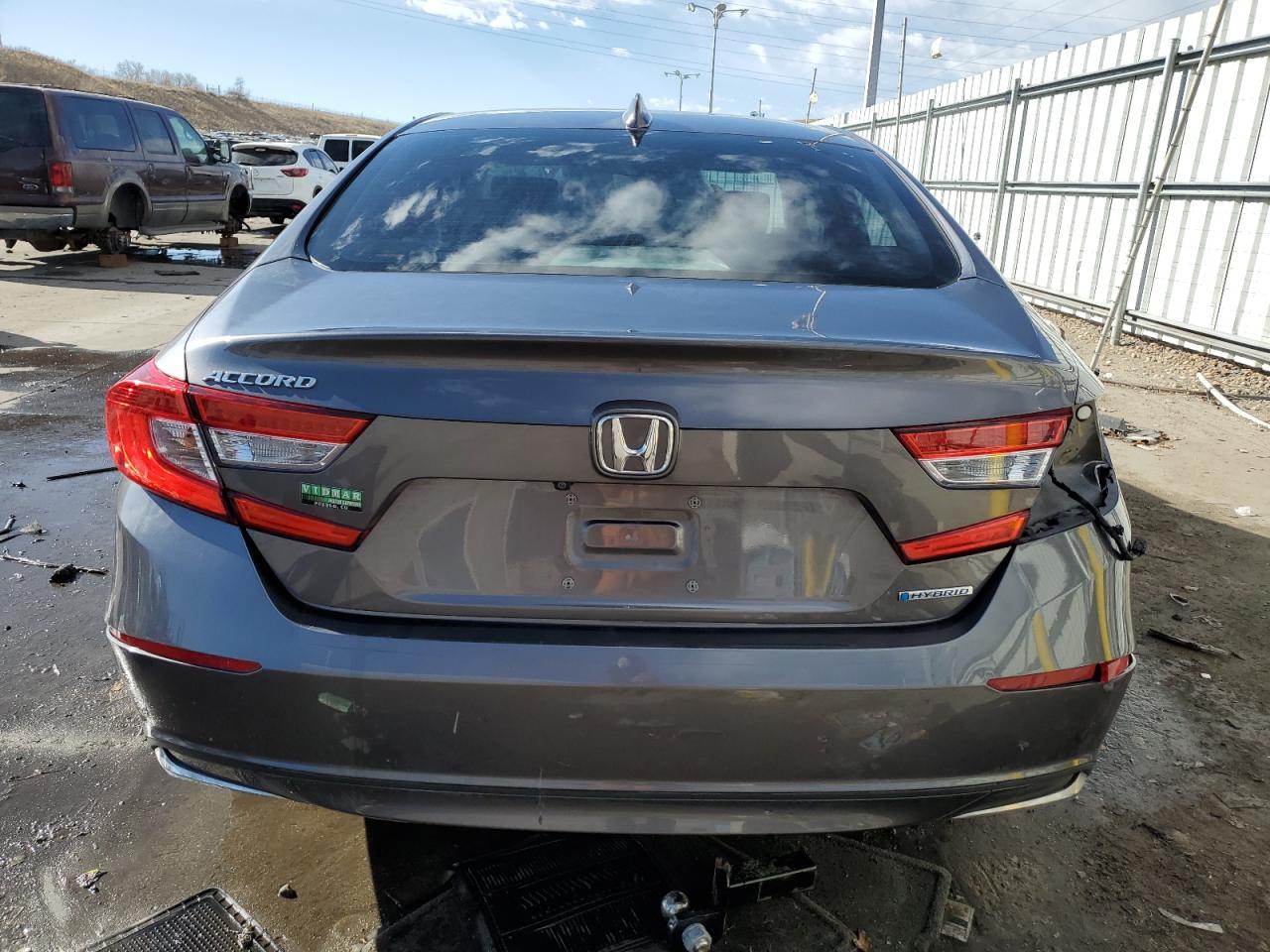 2018 Honda Accord VIN 1HGCV3F18JA009932 Copart auction photo, front end / rear end damage thumbnail 6