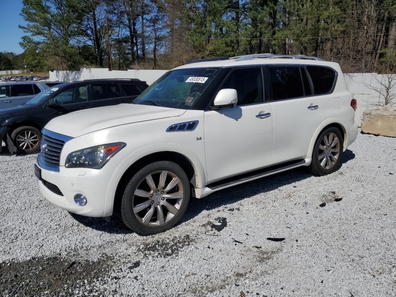 2014 Infiniti QX80 VIN JN8AZ2NE9E9063275 - Copart auction photo