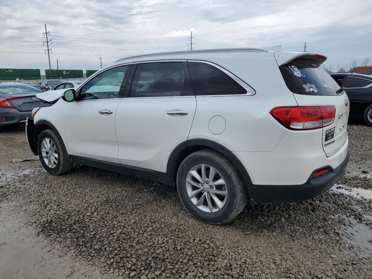 2016 KIA Sorento VIN 5XYPG4A37GG098734 Copart auction photo, front end damage thumbnail 2