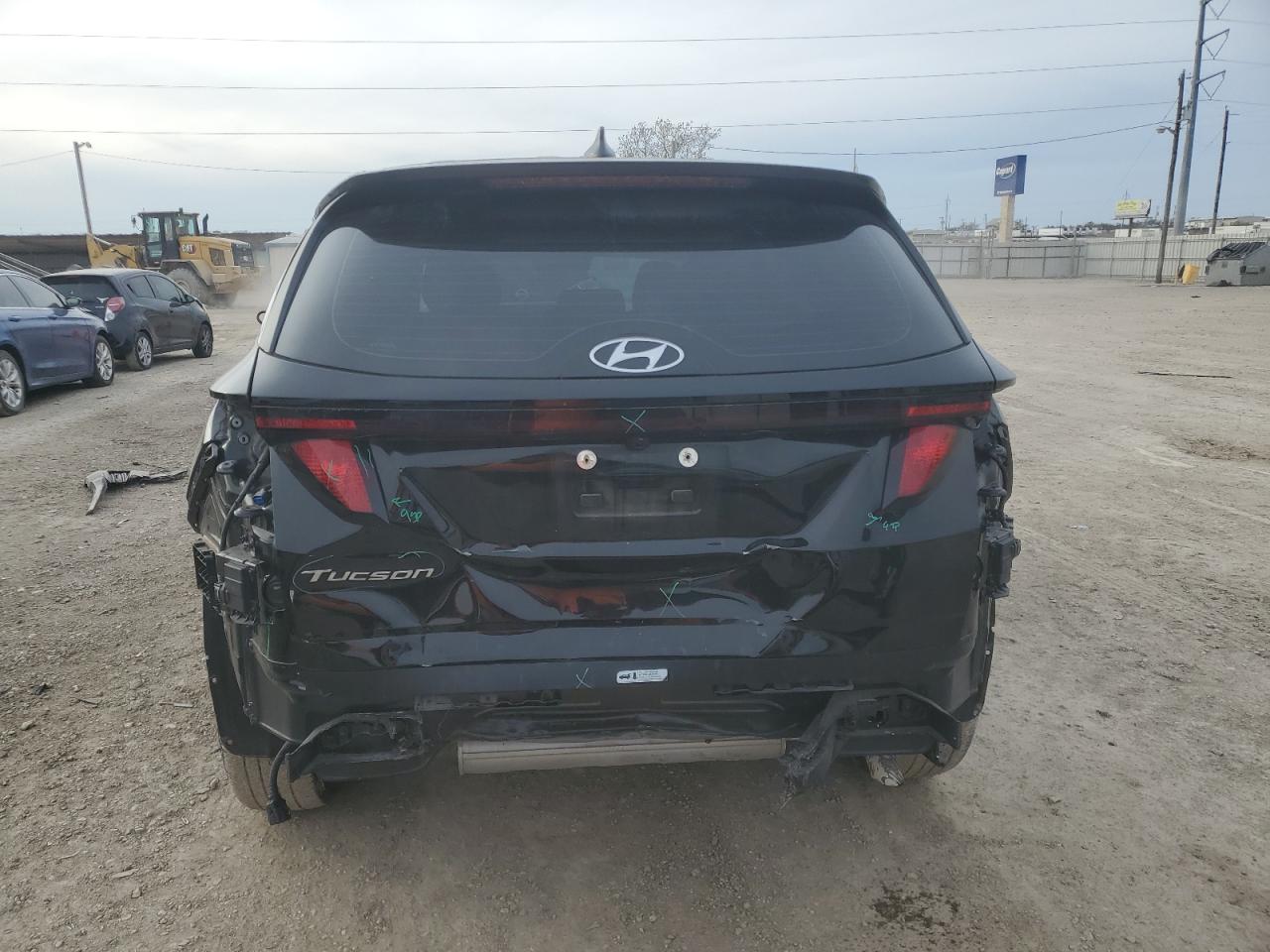 2023 Hyundai Tucson VIN 5NMJA3AE2PH238066 Copart auction photo, rear end damage thumbnail 6