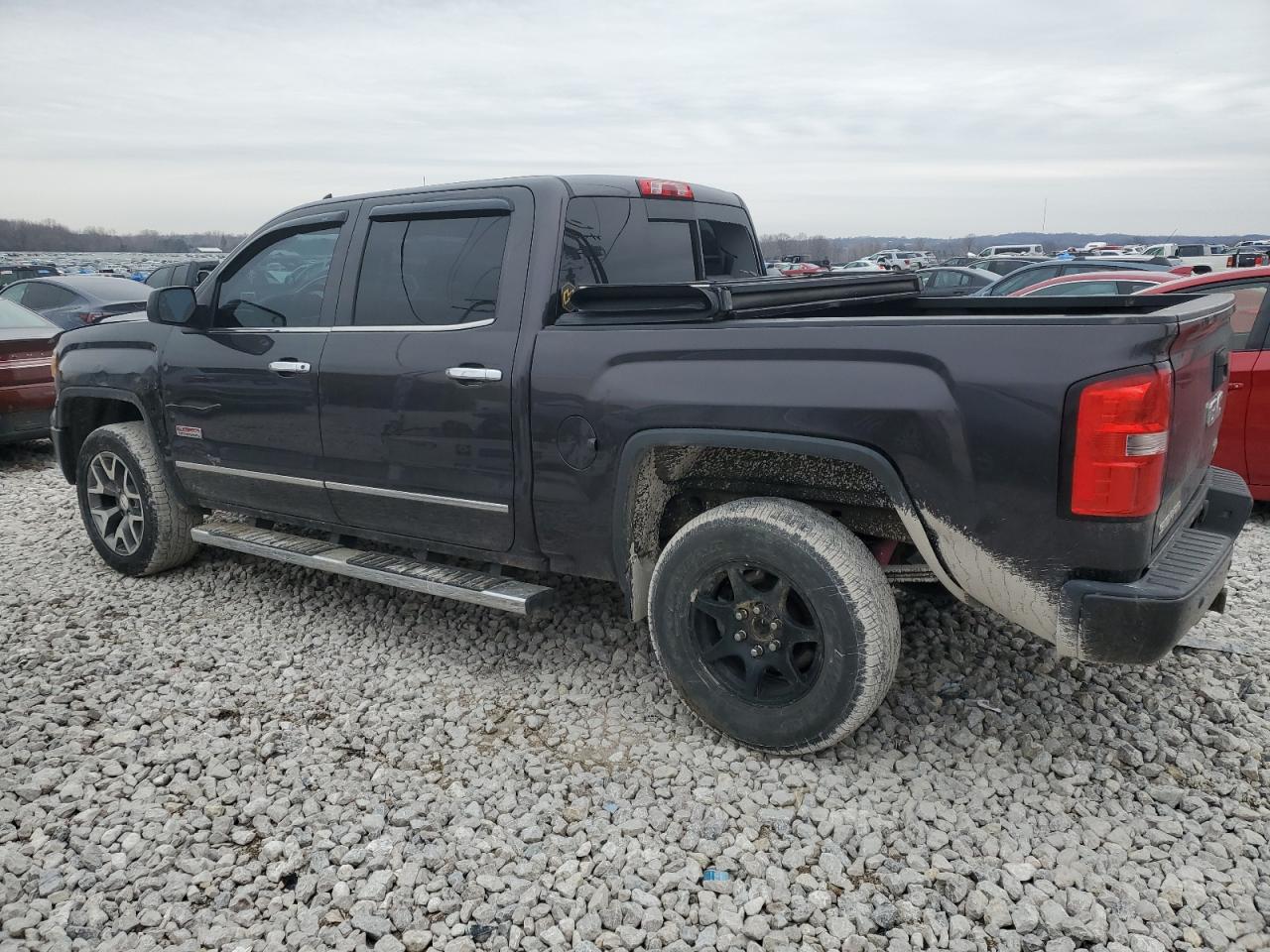 2014 GMC Sierra VIN 3GTU2VECXEG246455 Copart auction photo, side damage thumbnail 2