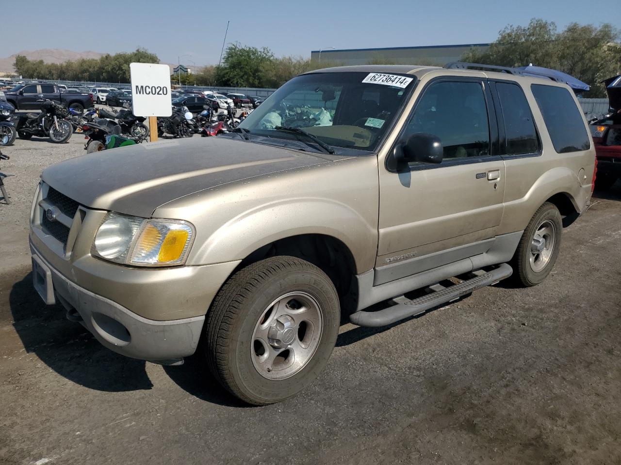 2001 Ford Explorer VIN 1FMYU70E71UA96419