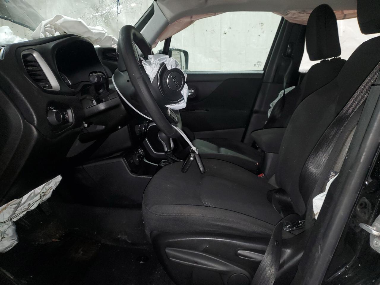 2018 Jeep Renegade VIN ZACCJBAB5JPJ41077 Copart auction photo, front end / side damage thumbnail 7
