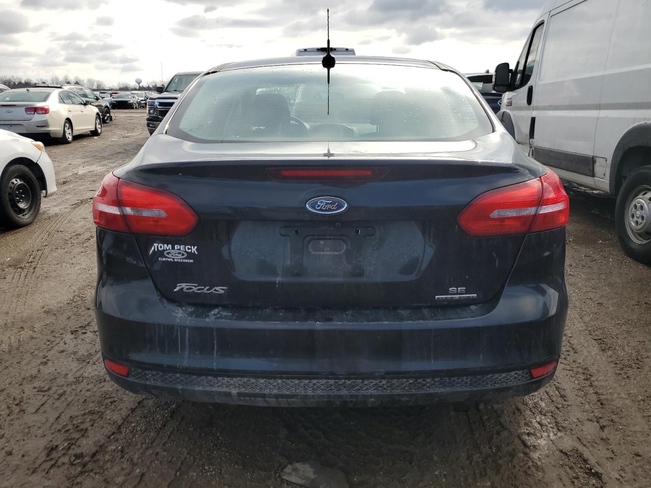 2015 Ford Focus VIN 1FADP3F23FL230104 Copart auction photo, front end damage thumbnail 6