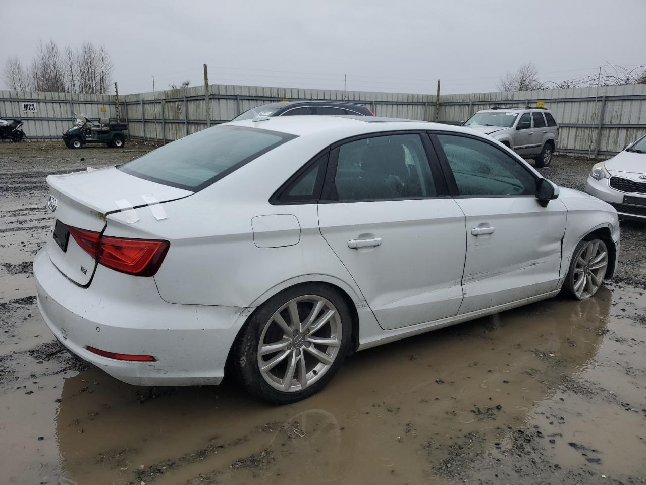 2015 Audi A3 VIN WAUAJGFF5F1075864 Copart auction photo, front end damage thumbnail 3