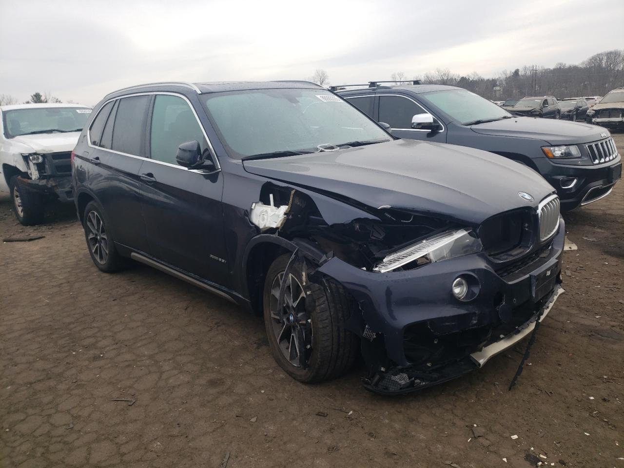 2018 BMW X5 VIN 5UXKR0C50JL070926 Copart auction photo, front end damage thumbnail 4
