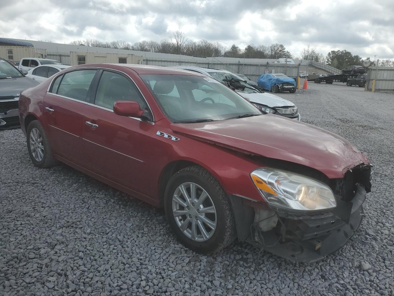 2011 Buick Lucerne VIN 1G4HC5EM3BU152154 Copart auction photo, front end damage thumbnail 4