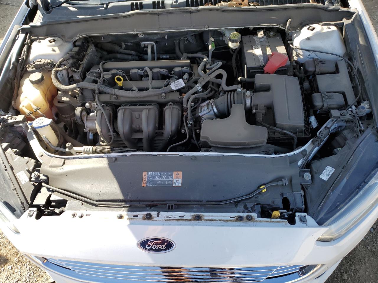 2016 Ford Fusion VIN 3FA6P0H78GR274652 Copart auction photo, side / front end damage thumbnail 11