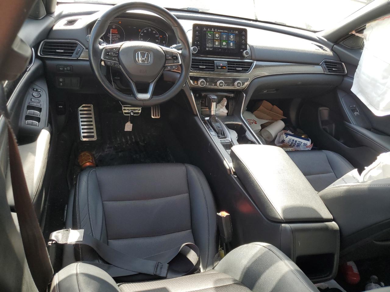2019 Honda Accord VIN 1HGCV1F36KA014408 Copart auction photo, side damage thumbnail 8