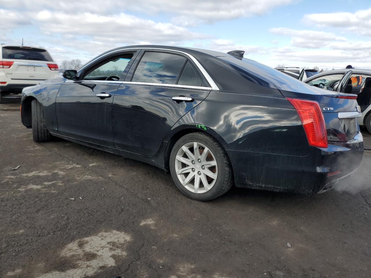 2016 Cadillac CTS VIN 1G6AP5SX2G0197905 Copart auction photo, front end / side damage thumbnail 2