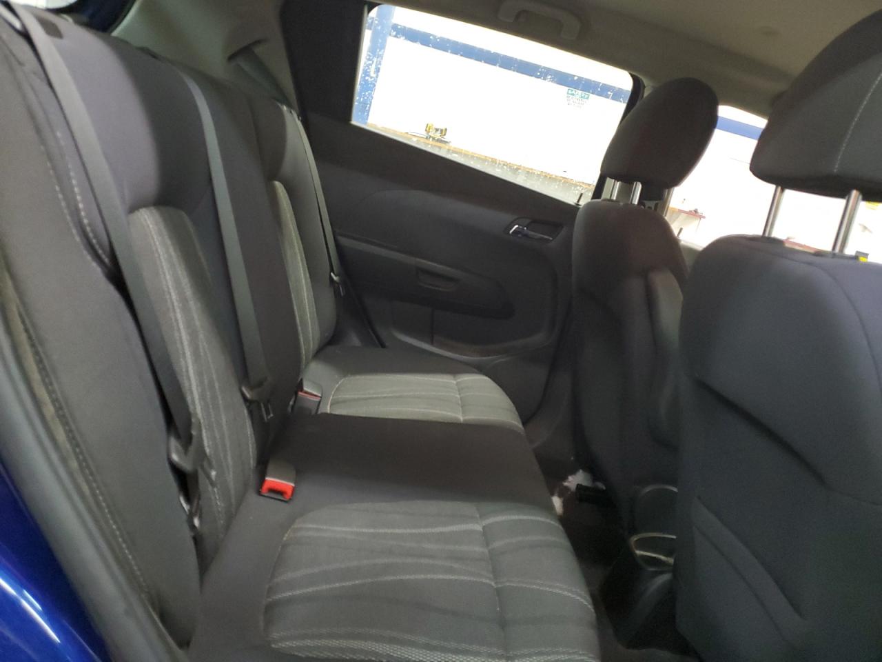 2014 Chevrolet Sonic VIN 1G1JD6SB6E4208547 Copart auction photo, side / front end damage thumbnail 11