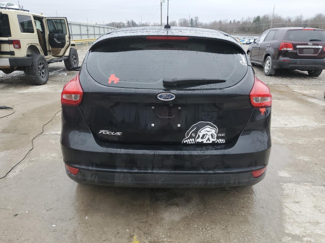 2017 Ford Focus VIN 1FADP3K23HL231388 Copart auction photo, front end damage thumbnail 6