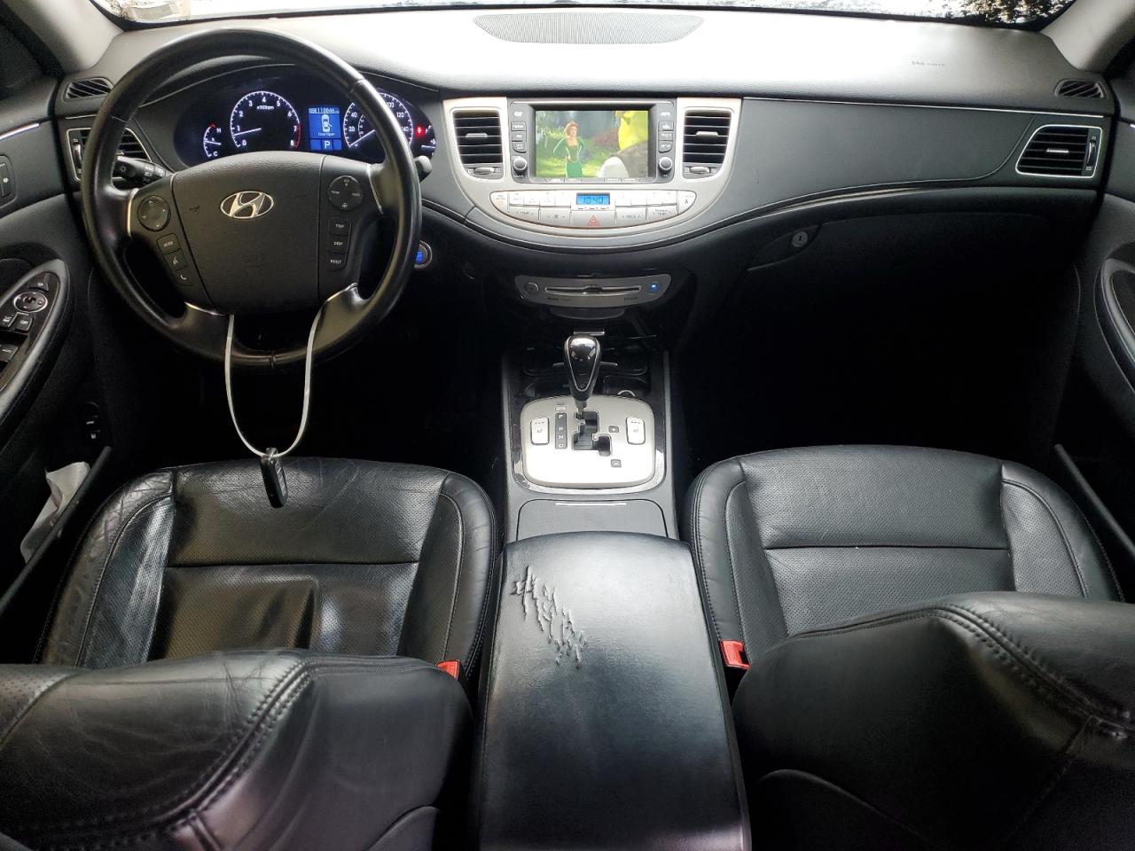 2013 Hyundai Genesis VIN KMHGC4DD1DU248911 Copart auction photo, burn / all over damage thumbnail 8