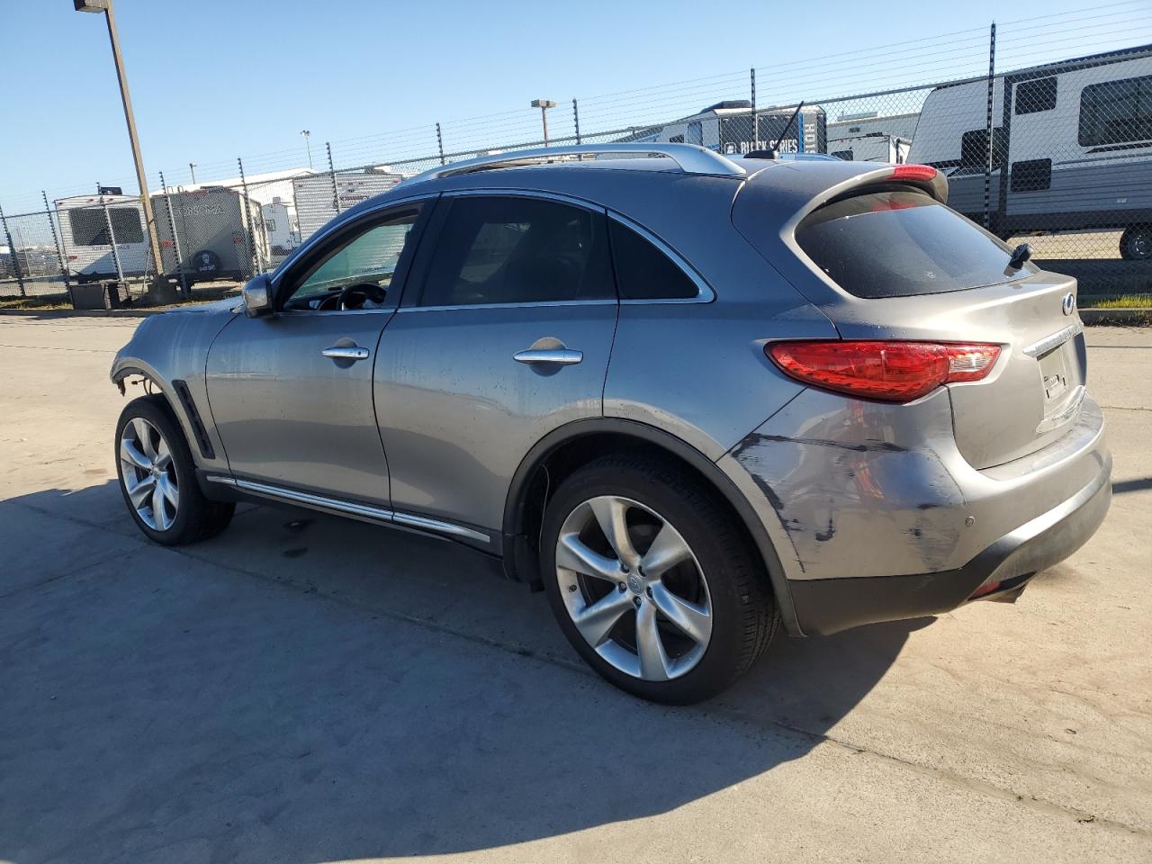 2011 Infiniti FX VIN JN8AS1MW6BM140315 Copart auction photo, front end damage thumbnail 2