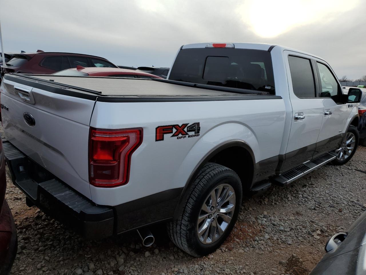 2017 Ford F-150 VIN 1FTFW1EG0HKE16358 Copart auction photo, rear end / side damage thumbnail 3